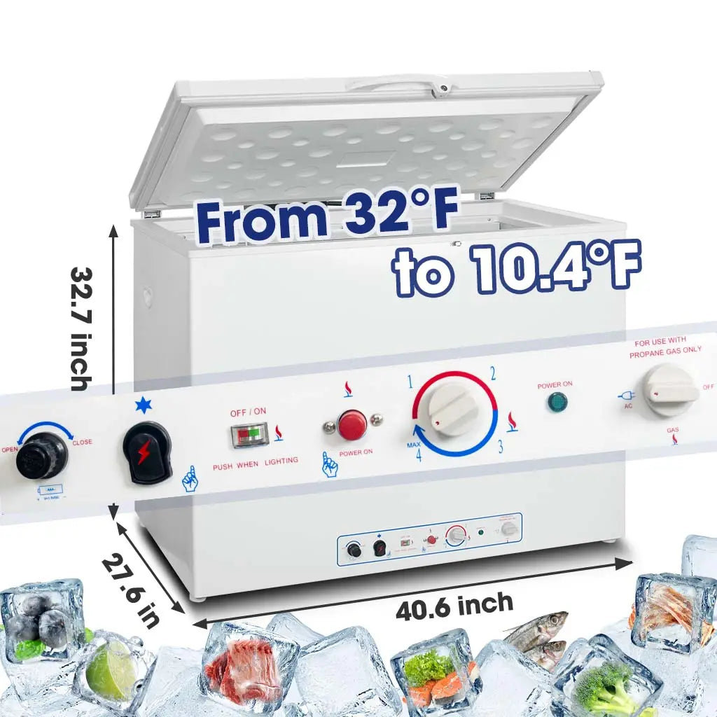 SMAD 200liter white deep freezer