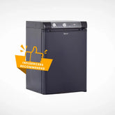 SMAD recreational vehicle refrigerator runs on gas