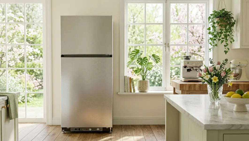 SMAD 19cu.ft Dual-Fuel Gas Fridge: Perfect for Large Families and Off-Grid Living