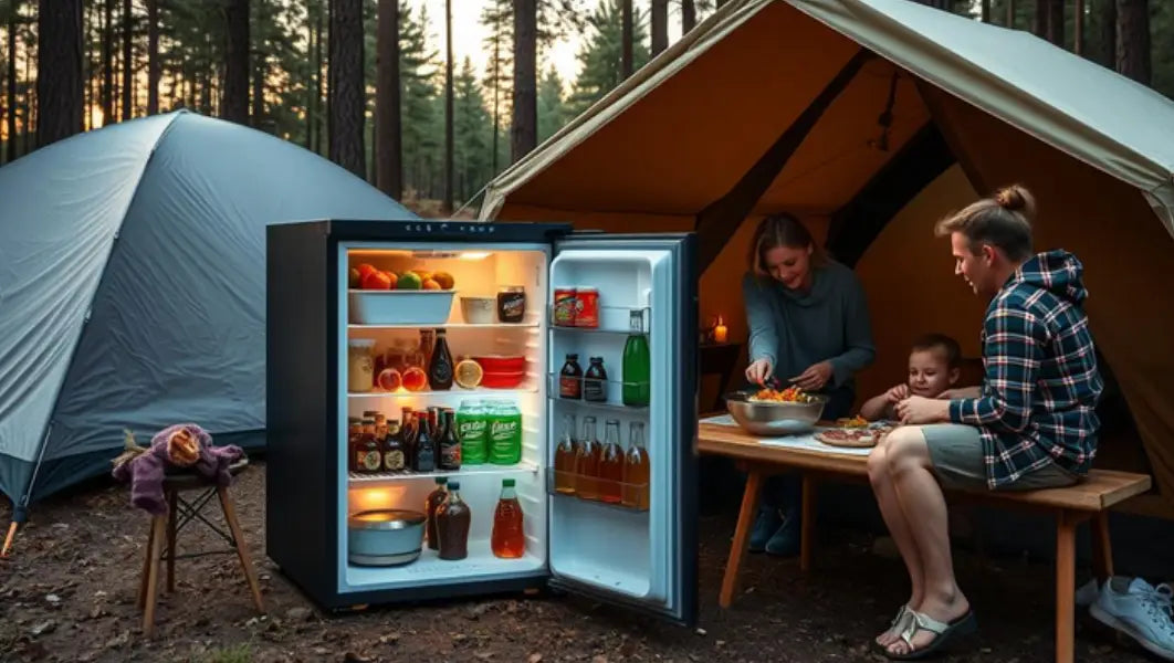 Gas Fridge Buying Guide for Campsites: Choosing the Right Size and Storage Capacity