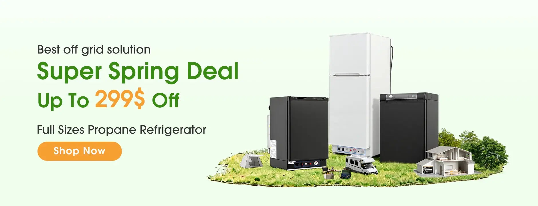 SMAD Propane Fridge Big Sale