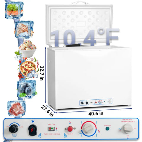 200liter white deep freezer 