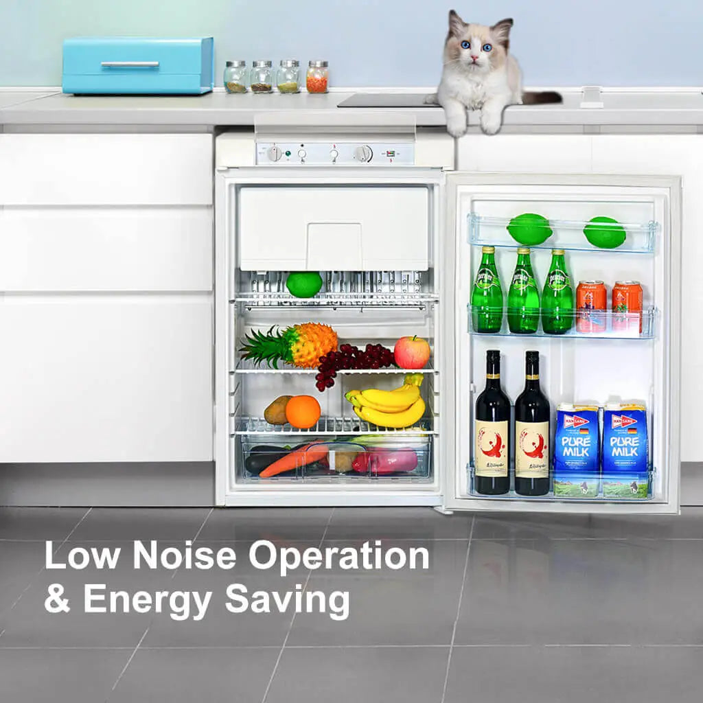 Chest Freezer, 3.5 cu ft Compact Mini Freezer Low Noise & Energy Saving