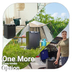 SMAD AC DC Gas 3 way propane fridge no freezer