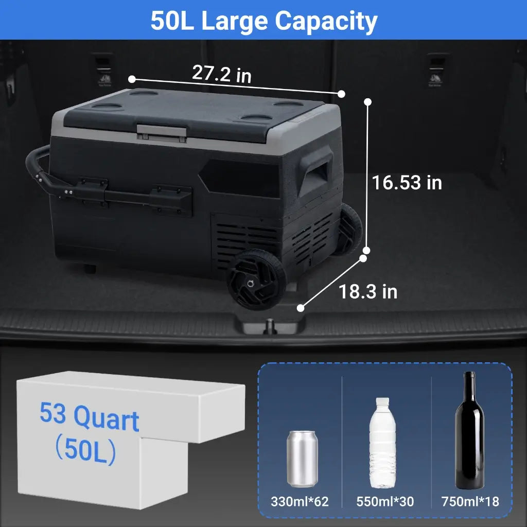 SMAD big capacity solar powered refrigerator freezer
