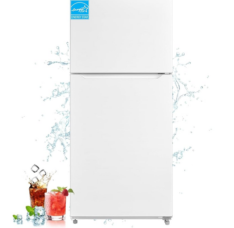 SMAD 20.5 Cu ft Top Freezer Refrigerator Compact Fridge with Reversible Door