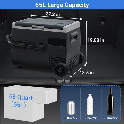 65 L camping cooler SMAD