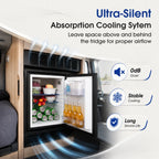 SMAD Mini Dorm, Semitruck refrigerator equip with absorption cooling system
