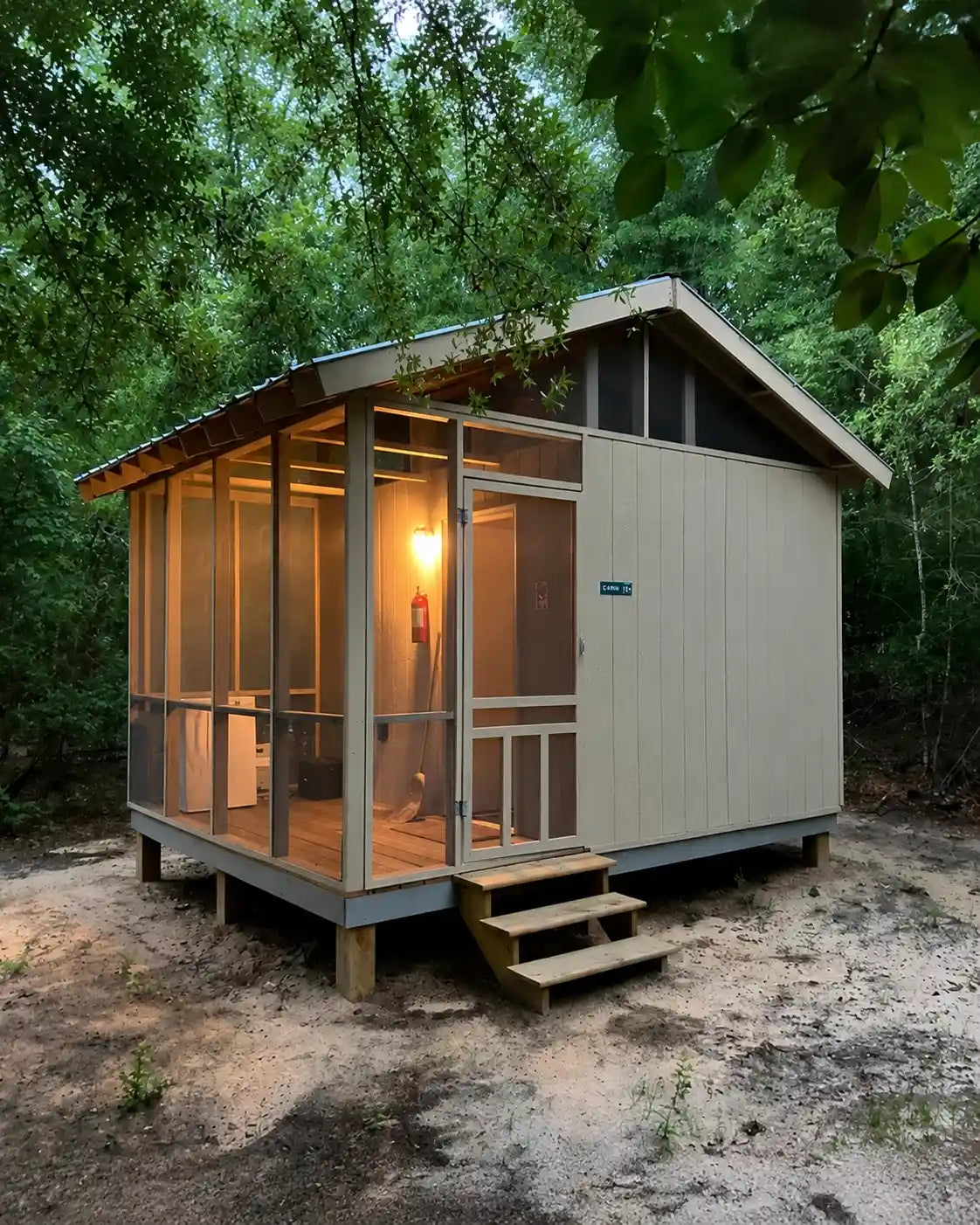 Cabin Life Powered by SMAD Propane Refrigerator