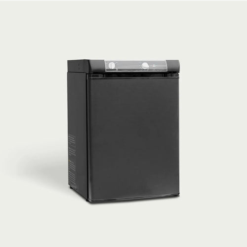 SMAD recreational vehicle refrigerator runs on gas propane