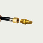 SMAD 2.8 kPa fixed-pressure gas regulator for absorption refrigerators, non-adjustable design.