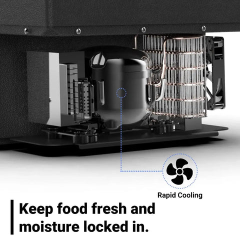 Best Brand Compressor fridge SMAD, compression refrigerator for fast cooling to keep food fresh