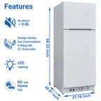 13.4 cubic foot off-grid refrigerator dimensions