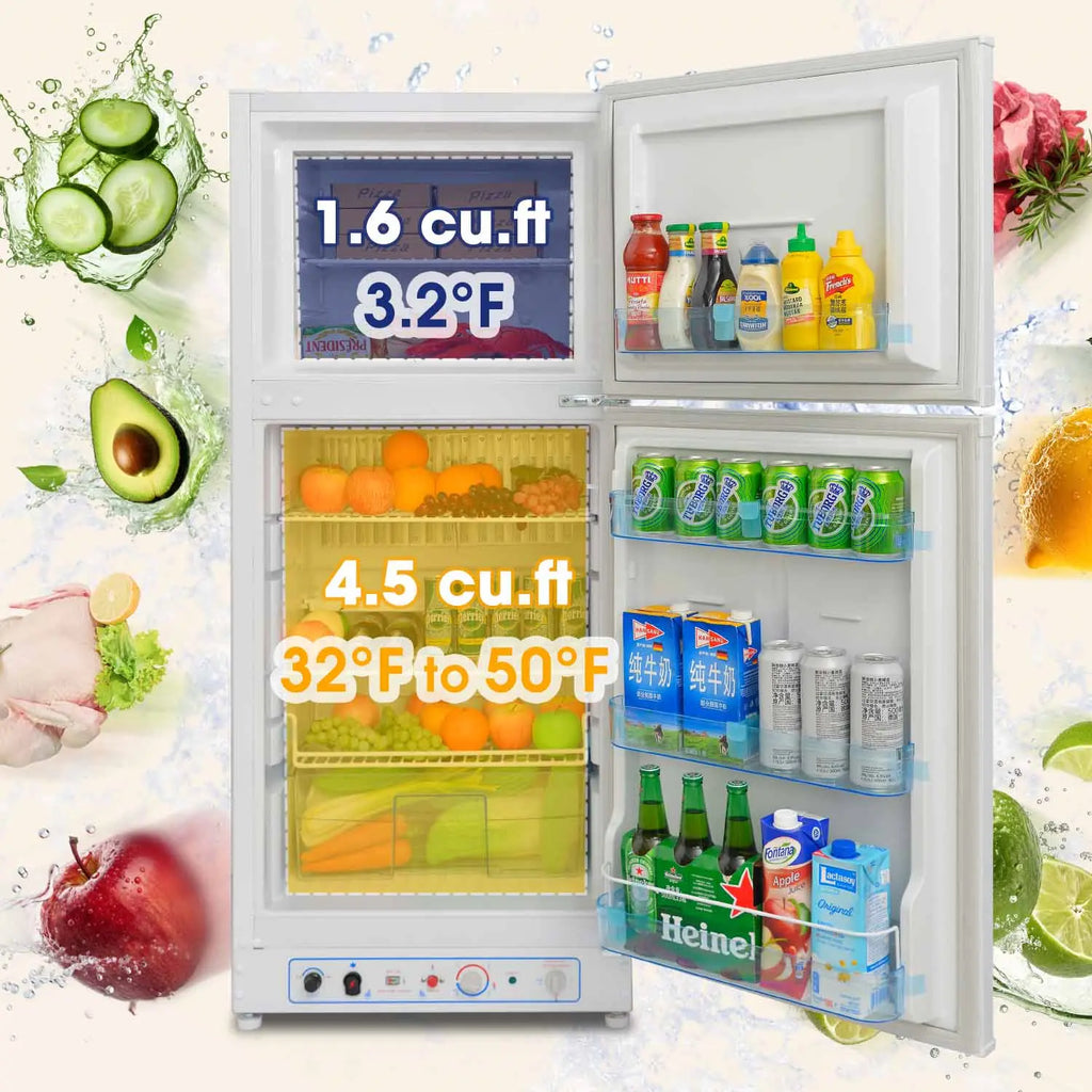 SMAD Cabin fridge temperature from 3.2℉ to 50℉