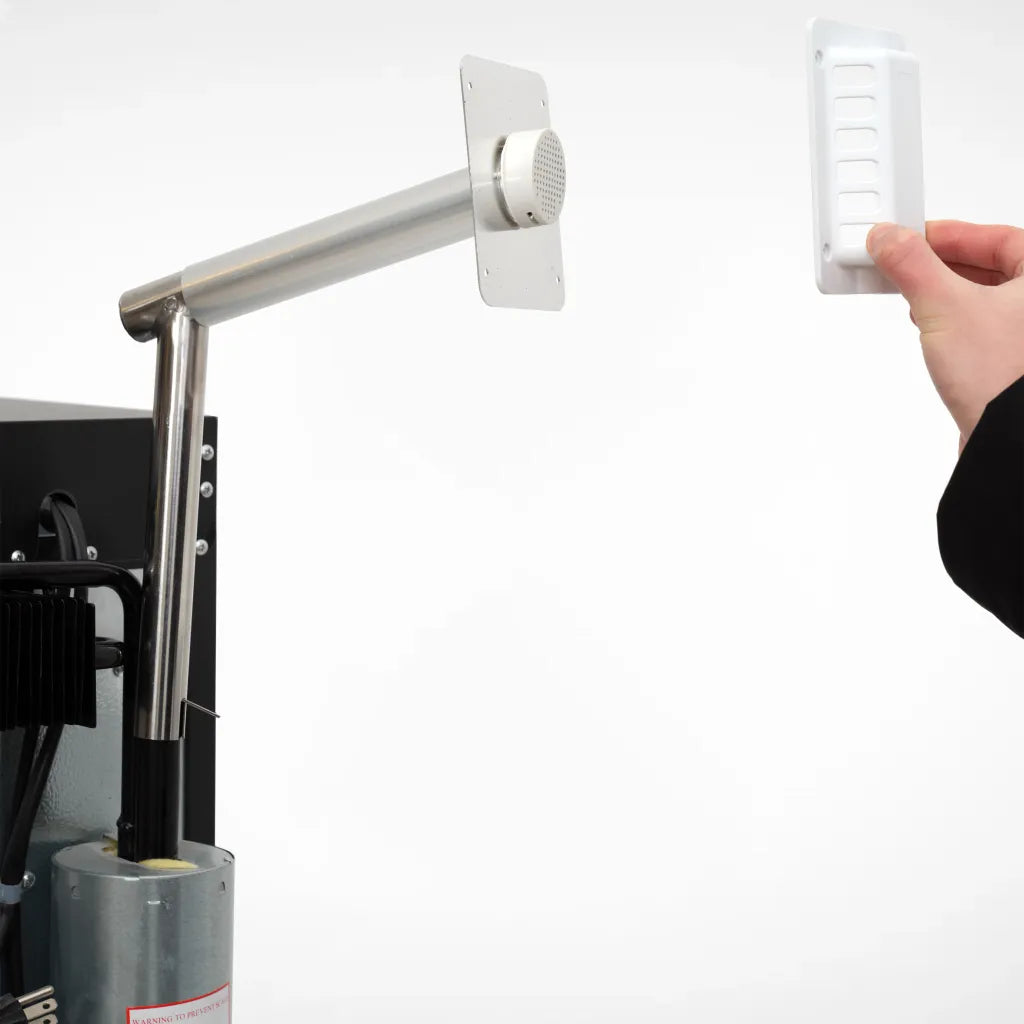 Smad Gas Flue Vent Kit Exhaust Gas Chimney For Caravan RV Truck LPG Fridge Parts