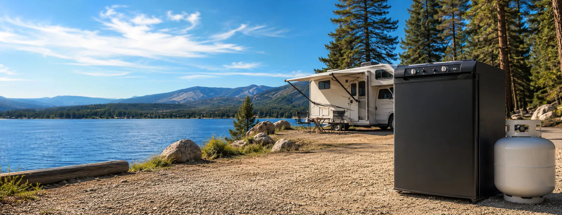 SMAD RV PRopane Fridge big sale