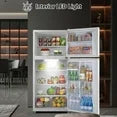 SMAD 20.5 Cu ft Top Freezer Refrigerator Compact Fridge with Reversible Door