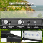 SMAD 12V car fridge for travel with adjust shelf and reversible door