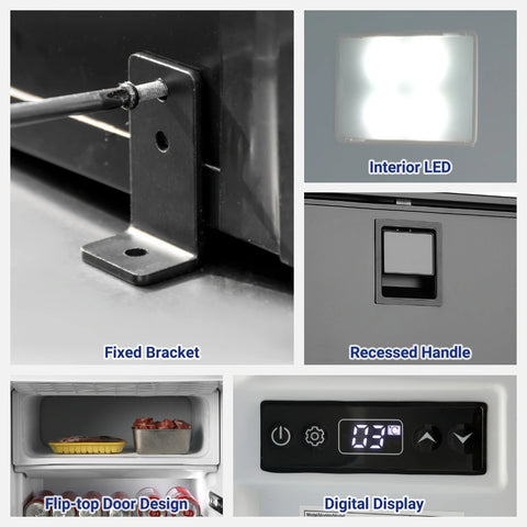 SMAD residential refrigerator in an rv details