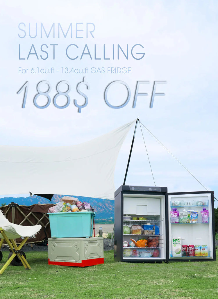 6.1cu.ft -13.4cu.ft Gas Fridge 188$ OFF
