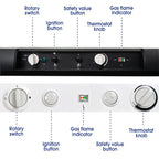 SMAD Propane Refrigerator with ignition Battery 