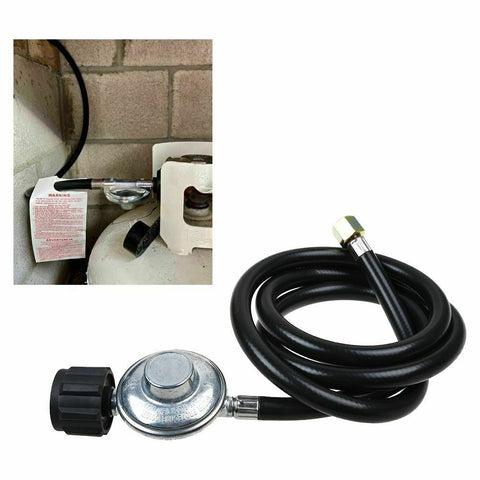Constant Pressure Valve Gas Cooker 57 inches Hose Gas Grill LP Regulator 1 PSIG