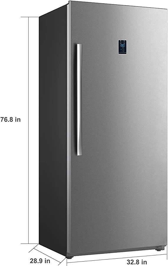 SMAD 21 Cu.Ft Large Upright Freezer, Convertible Freezer Refrigerator, –  Smad Electric Appliances