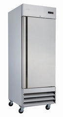SMAD 29 In. 23 Cu. Ft. Single Door Stainless Steel Restaurant Commercial Reach In Refrigerator