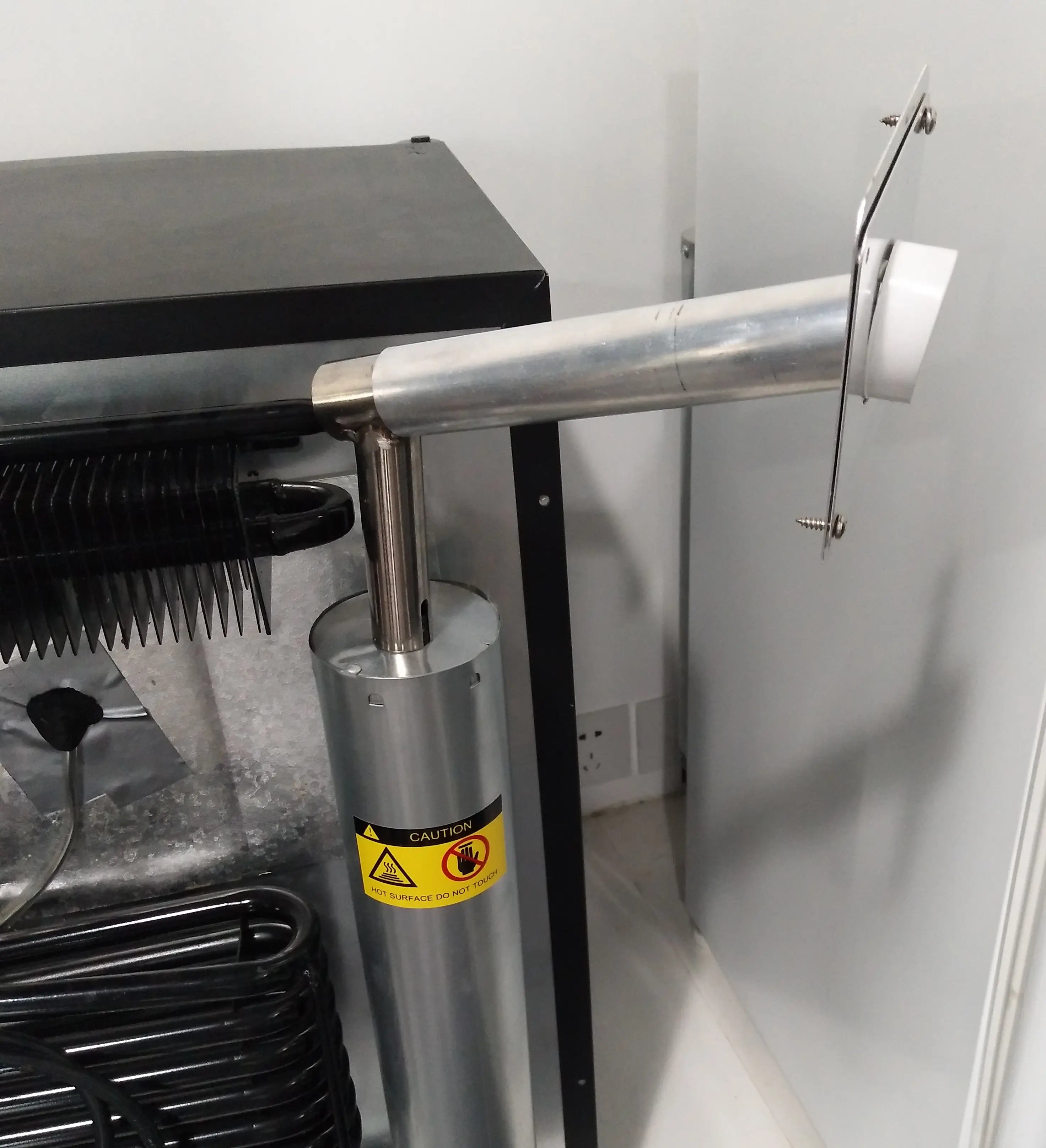 Smad Gas Flue Vent Kit Exhaust Gas Chimney For Caravan RV Truck LPG Fr Smad Electric Appliances