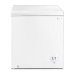 "SMAD Chest Freezer With Removable Basket-5.0 cu.ft  - Front View"
