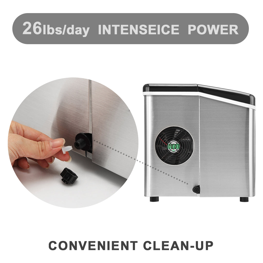 Smad appliances - 26lbs/day IntenseIce Power, Convenient Clean-Up