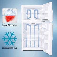 Smad appliances' Total No Frost and Circulation Air technology.