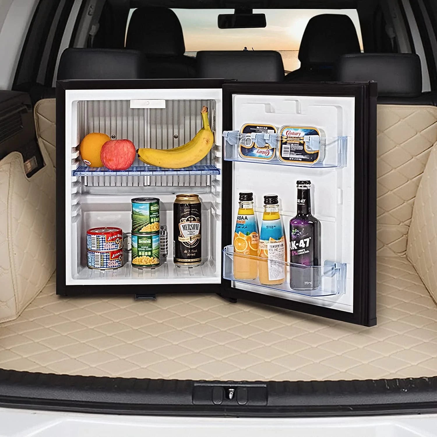 Small Rv Refrigerator SMAD 1.0 cu.ft Mini Absorption Refrigerator-Silent 12v rv fridge#N ...