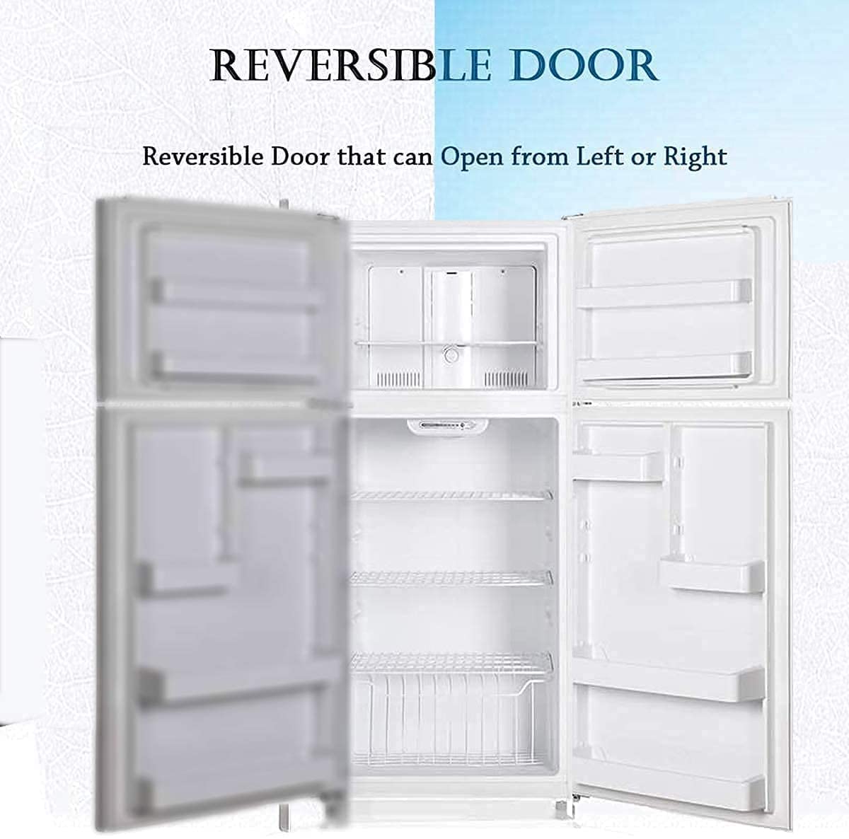 SMAD Top Mount Refrigerator with 4 cu.ft. Freezer-18 cu.ft.  - Reversible Door