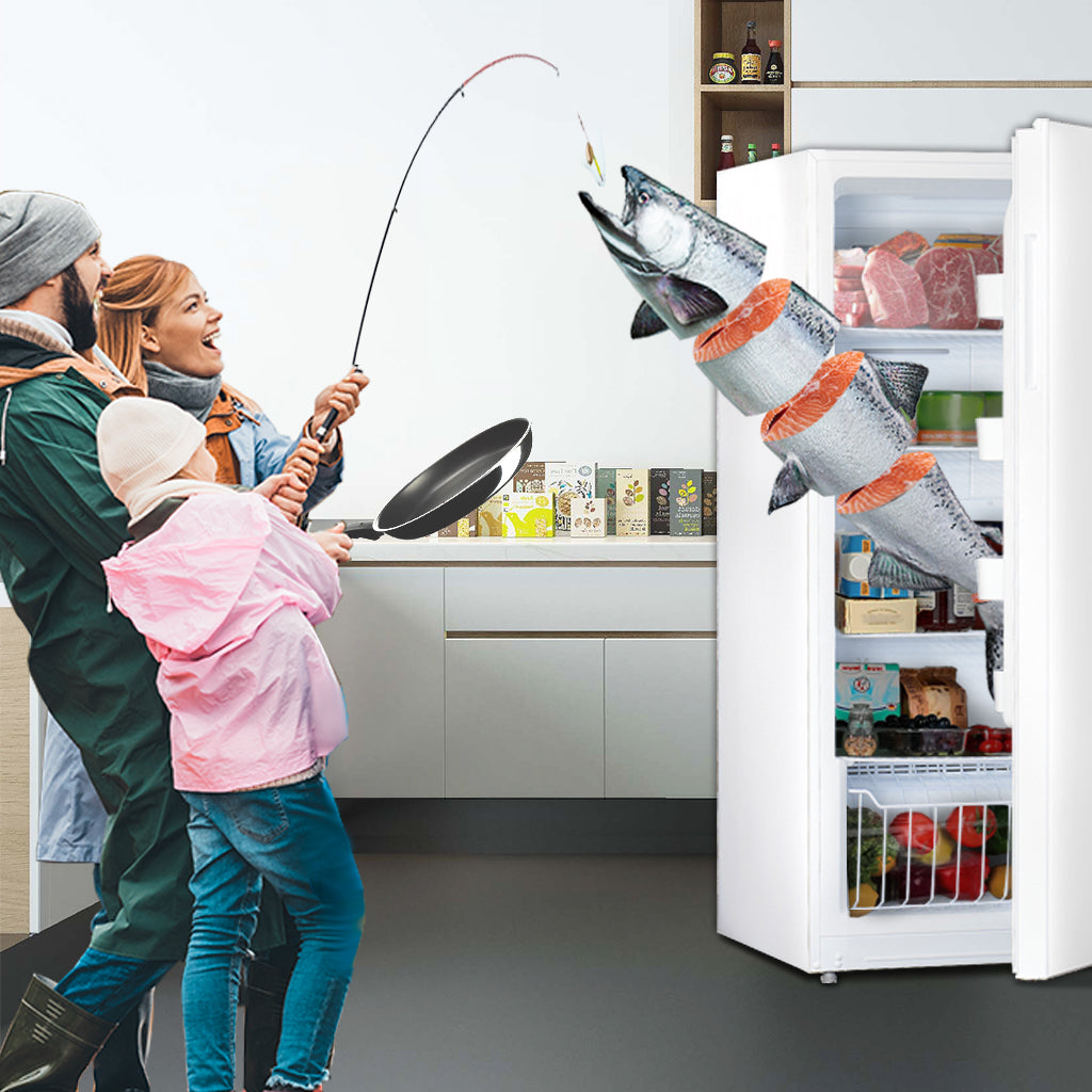 SMAD Upright Conversion Freezer and Refrigerator-13.8 cu.ft. - Scene view